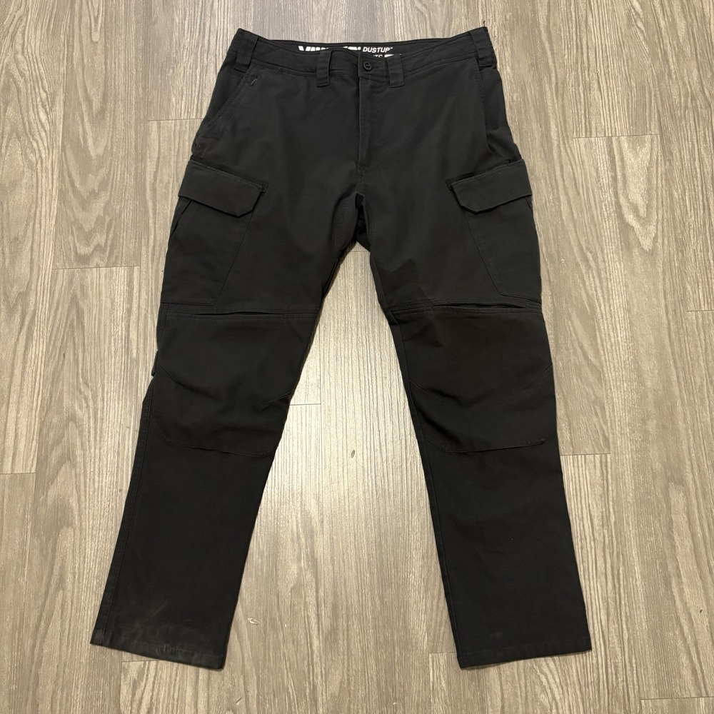 VIKTOS Dustup Black Pants 38x32 Double Knee Cargo Tactical Ripstop